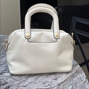 White purse